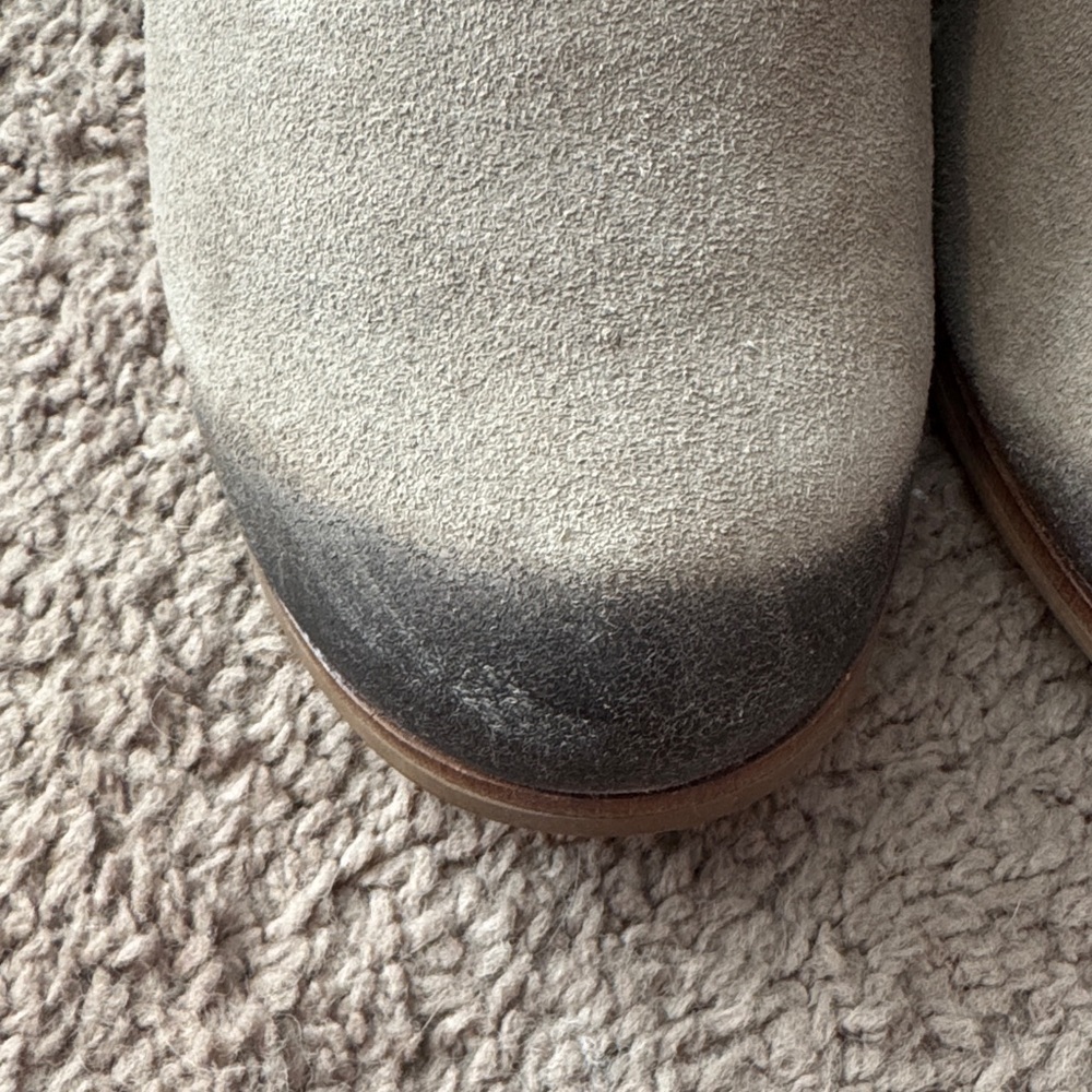 Toms Women's Lace-Up Boots in Tan Suede - Picture 3 of 8